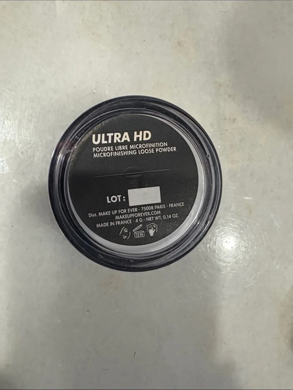 MAKE UP FOR EVER ULTRA HD MICROFINISHING LOOSE POWDER 0.14oz